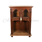 Антикварная витрина с арочным остеклением 1870-х гг. 