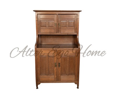 Антикварный дубовый буфет 1900-х гг. 