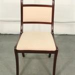 Комплект из 6-ти винтажных стульев для столовой из темной махагони 1950-х гг. 