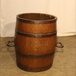 Антикварное дубовое ведро 1880-х гг. 
