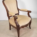 Антикварное кресло в стиле второго рококо 1850-х гг.