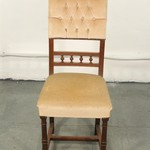 Комплект антикварных стульев с резной балюстрадой 1880-х гг.