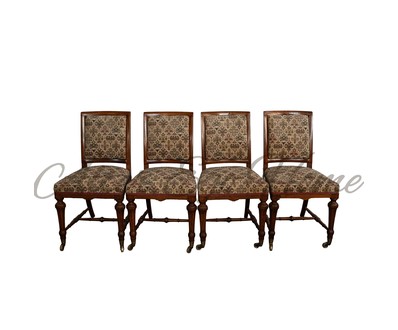 Комплект из 4-х антикварных стульев 1850-х гг