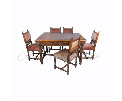 Старинный столовый гарнитур из Бельгии