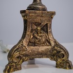 Антикварная настольная лампа 1890-х гг.