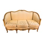 Антикварный французский диван из ореха