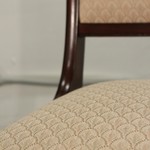 Комплект из 6-ти винтажных стульев для столовой из темной махагони 1950-х гг. 