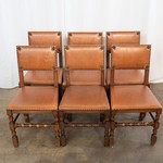 Комплект из шести антикварных стульев в стиле необарокко 1920-х гг. 