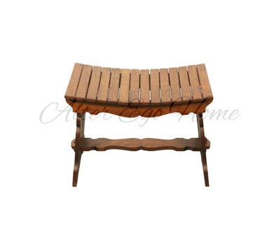 Антикварный табурет с фигурным сидением 1920-х гг. 