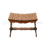 Антикварный табурет с фигурным сидением 1920-х гг. 