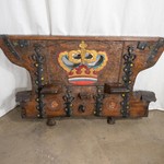 Антикварная настенная вешалка 1830-х гг. 