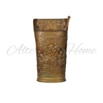 Антикварное ведро для золы (зольник) из латуни 1900-х гг. 