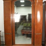 Комплект антикварной ореховой мебели для спальни 1870-х гг.  