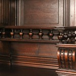 Антикварный буфет с резным убранством 1860-х гг. 