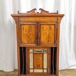Антикварный полушкаф с отделкой палисандром 1860-х гг. 