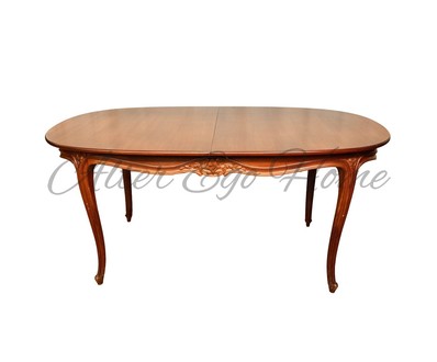 Антикварный раздвижной обеденный стол 1940-х гг. 