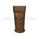 Антикварная подставка для зонтов из меди 1910-х гг. 