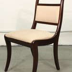 Комплект из 6-ти винтажных стульев для столовой из темной махагони 1950-х гг. 