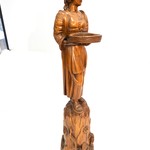 Винтажная женская скульптура