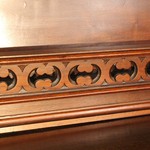 Антикварный ореховый резной буфет 1860-х гг. 