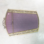Настенное зеркало в металлической раме 1940-х гг.