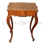 Антикварный столик на ножках-кабриоль 1830-х гг. 