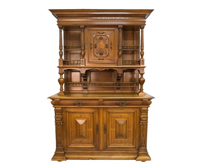 Старинный дубовый буфет из Франции