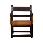Антикварное кресло из дуба 1820-х годов