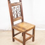 Комплект антикварных стульев с ажурными спинками 1890-х гг.