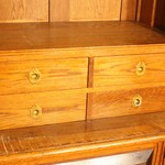 Антикварный шкаф в стиле немецкого борокко 1890-х гг. 