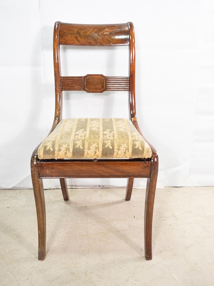 Комплект стульев красного дерева 1820-х г