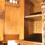 Антикварный бретонский буфет из каштана 1850-х гг. 