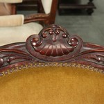 Антикварное кресло-туфелька 1850-х гг. 