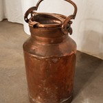 Антикварный бидон из меди 1850-х гг. 