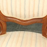 Антикварное кресло в стиле неорококо 1850-х гг. 