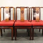 Комплект антикварной китайской мебели из тика 1950-х гг. 