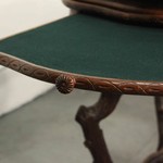 Антикварный чайный столик со съемным подносом 1840-х гг.