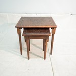 Антикварный столик-гнездо из двух предметов 1930-х гг.