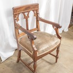 Антикварное кресло в неоготическом стиле 1820-х гг. 
