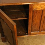 Антикварный дубовый сервант 1800-х гг. 