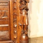 Антикварный бретонский буфет из каштана 1850-х гг. 