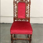 Комплект из 4-х антикварных стульев в стиле неоренессанс 1850-х гг. 