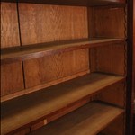 Антикварный книжный шкаф 1900-х гг. 