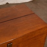 Антикварный дубовый сундук 1880-х гг. 