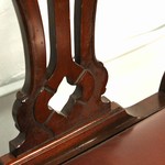 Антикварное кресло в стиле Чиппендейл 1890-х гг. 