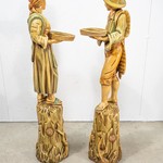 статуэтки из дерева для интерьера