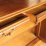 Антикварный буфет с резными филенками 1860-х гг.