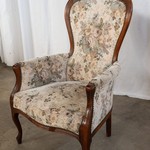 Антикварное кресло в стиле неорококо 1850-х гг. 