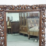 Зеркало в резной ореховой раме 1860-х гг.