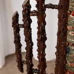Антикварный каминный экран в восточном стиле 1860-х гг.